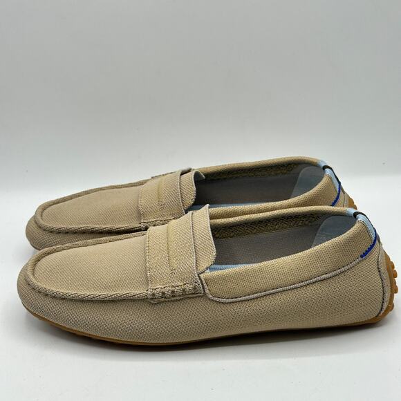 ROTHY\'S The Driver Loafer Sand Trap Tan Beige Sz 8.5M or 11W main image 5